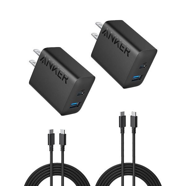 Anker 20W Fast Wall Charger (2-Pack)